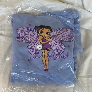 SOLD OUT DEADSTOCK MEGA YACHT Betty Boop Coco Chanel sweater